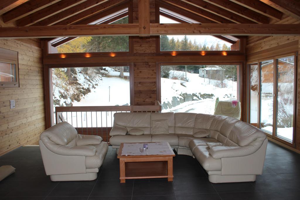 Chalet Du Chef Grächen Exteriör bild