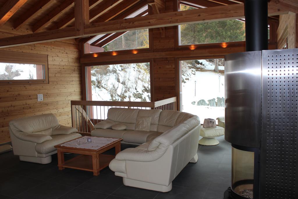 Chalet Du Chef Grächen Exteriör bild