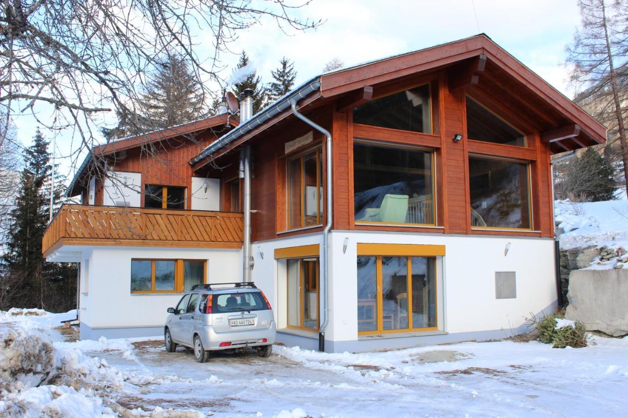 Chalet Du Chef Grächen Exteriör bild