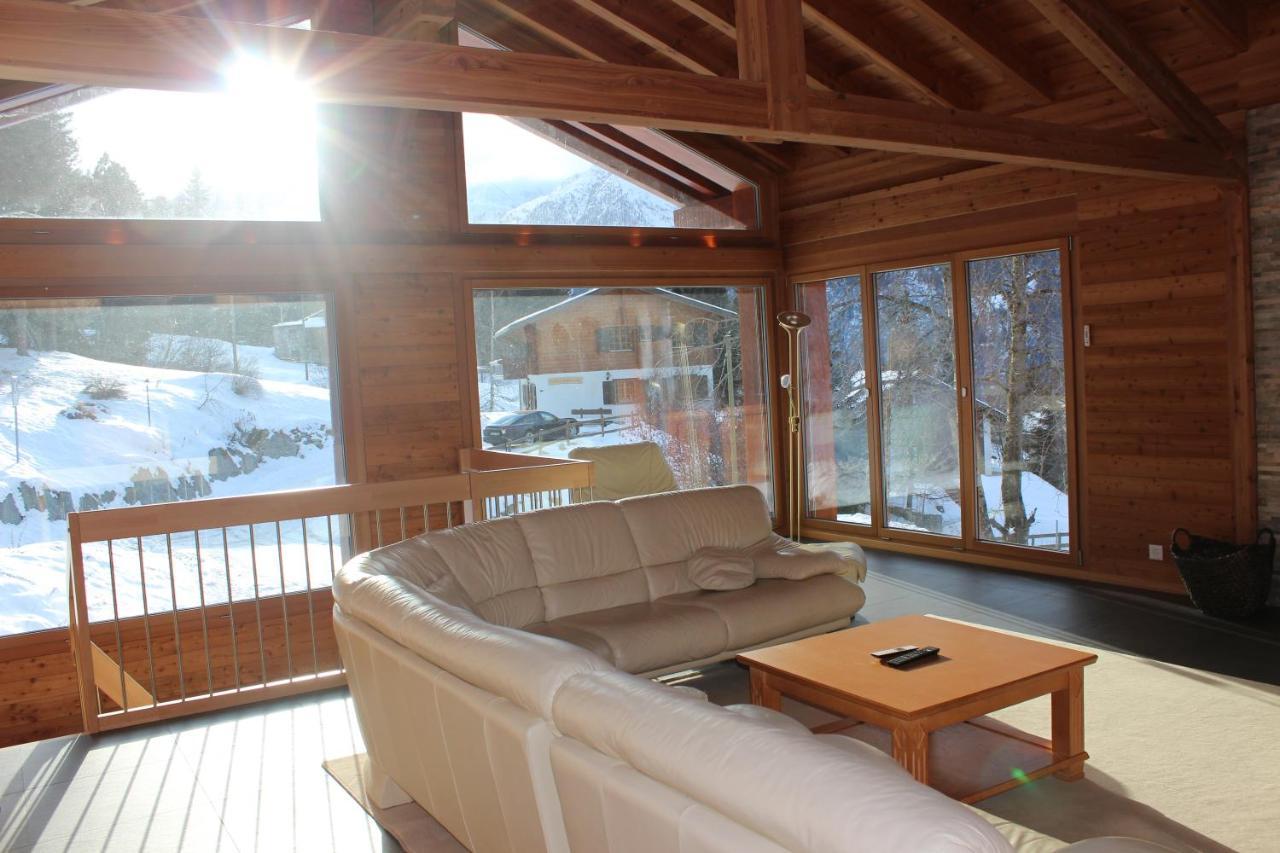 Chalet Du Chef Grächen Exteriör bild